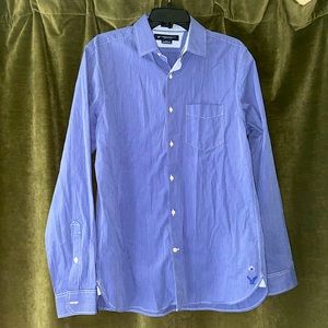 Brand New Men’s American Eagle Blue Button Down M